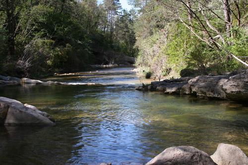 Càmping Riera Merlès Borreda Bagian luar foto